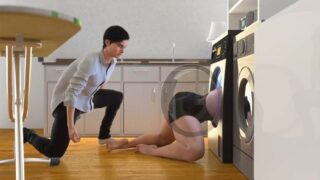 My Stepmom got Stuck In The Washing Machine – 3D Hentai Animated Porn With Sound – APOCALUST